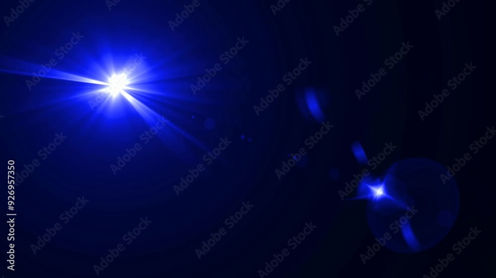 Blue Optical Lens And Fire Effects,4k stock video. Blue Optical Lens And Fire Effects,4k stock video.