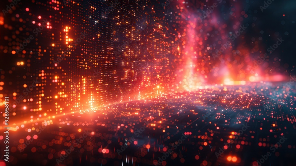 Data Patterns Generated by AI Algorithms with Text Space on Left Data Patterns Generated by AI Algorithms with Text Space on Left