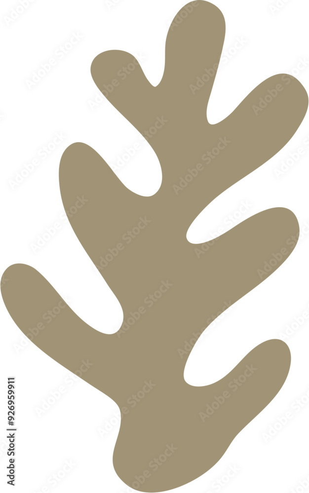 Hand-Drawn Doodle Abstract Organic Shape Hand-Drawn Doodle Abstract Organic Shape