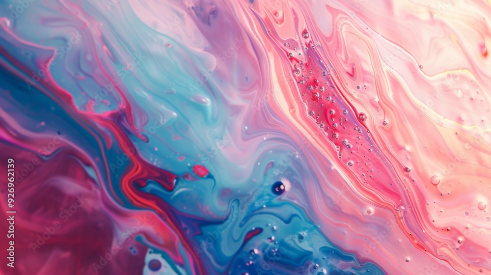Abstract Swirling Paint Colors Abstract Swirling Paint Colors