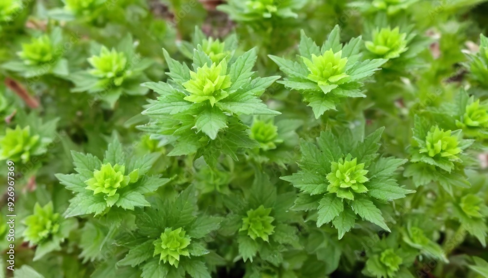 Vibrant green foliage perfect for natureinspired designs Vibrant green foliage perfect for natureinspired designs
