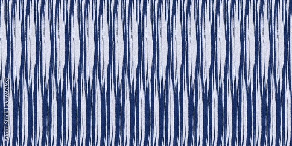 Masculine ikat stripe irregular linear shirting border. Modern menswear broken line effect fashion edging print. Masculine ikat stripe irregular linear shirting border. Modern menswear broken line effect fashion edging print.