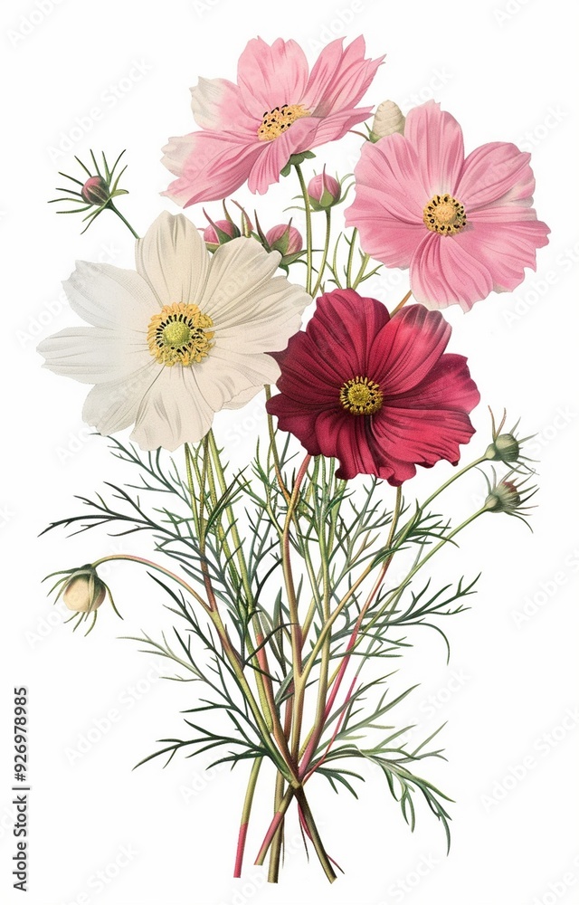Cosmos flowers bouquet Cosmos flowers bouquet