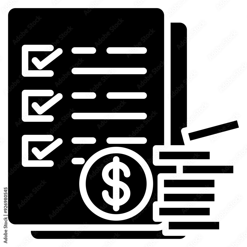 Budget Planning Icon Budget Planning Icon