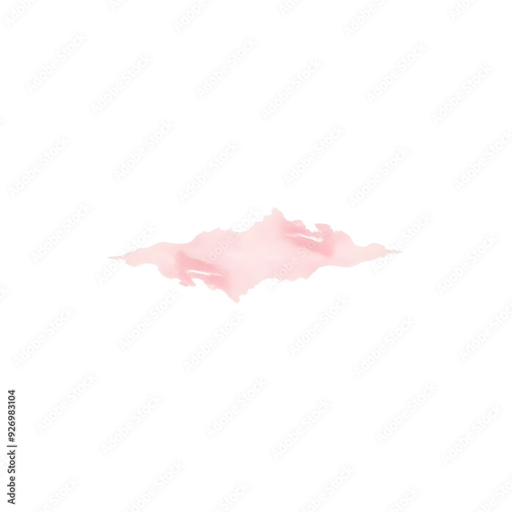 Soft abstract Watercolor pink paper isolated on white background Soft abstract Watercolor pink paper isolated on white background