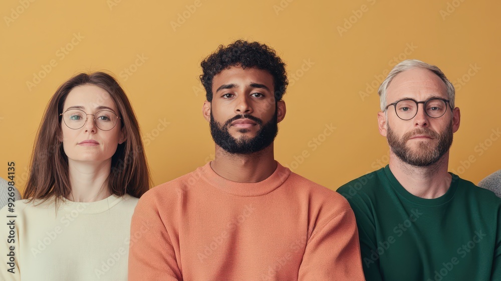 A dynamic group of diverse citizens uniting in self-expression, showcasing strength and individuality against a warm, inviting backdrop. A dynamic group of diverse citizens uniting in self-expression, showcasing strength and individuality against a warm, inviting backdrop.