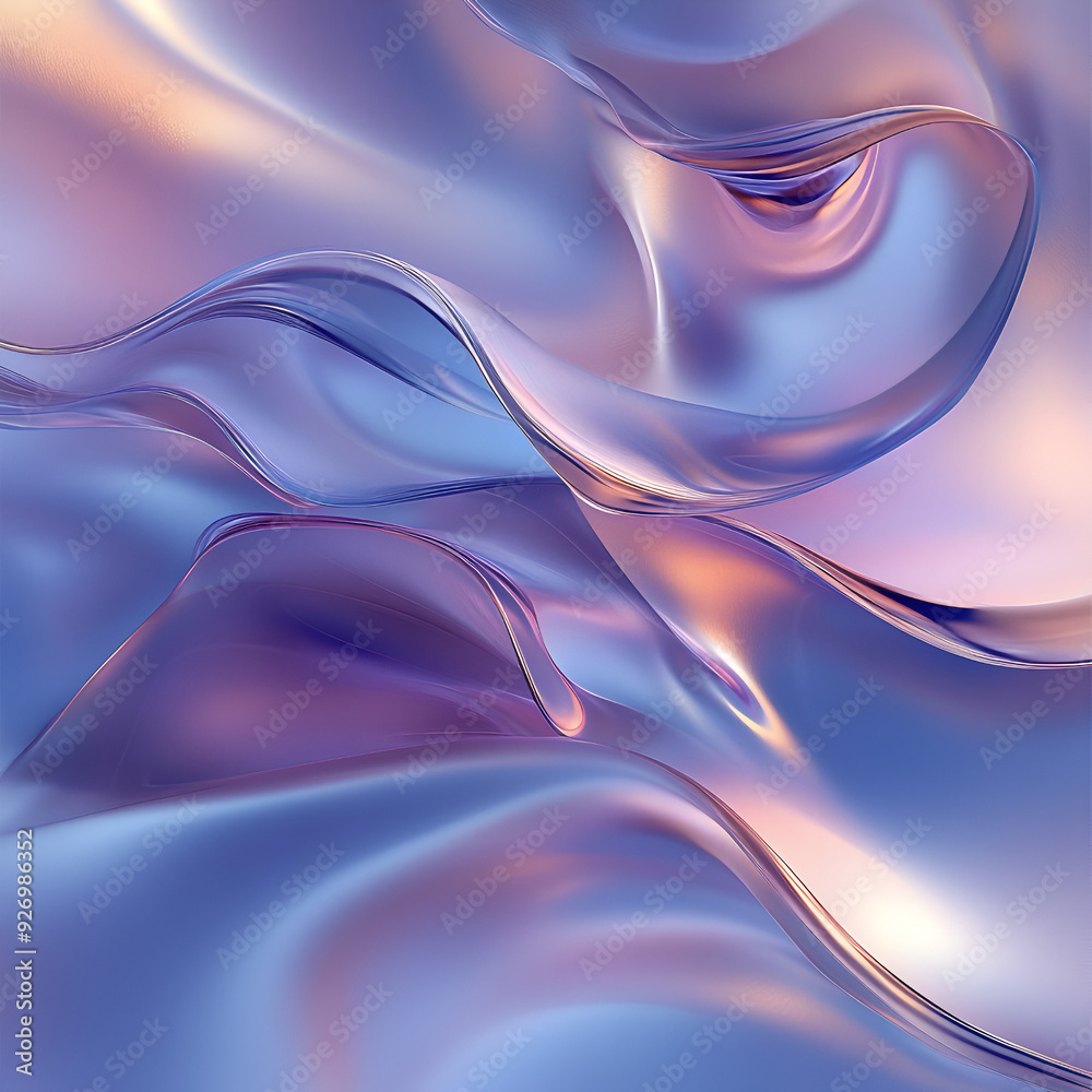 Waves in motion in abstract art. Waves in motion in abstract art.