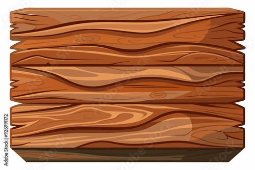 A Stack of Wooden Planks With Detailed Grain Patterns