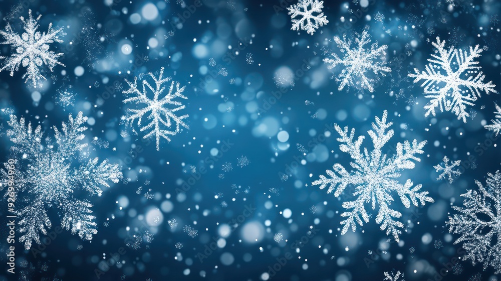 Christmas snowflakes background Christmas snowflakes background
