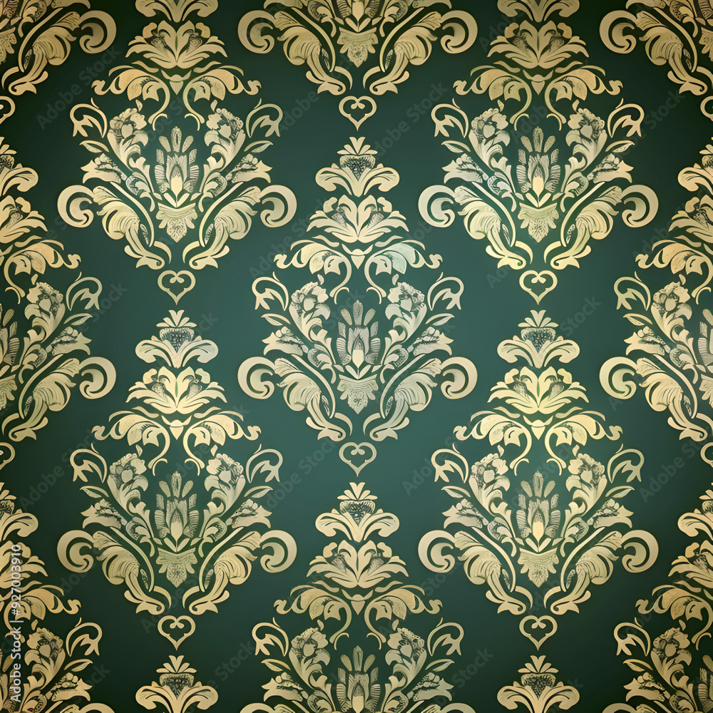 seamless damask pattern seamless damask pattern