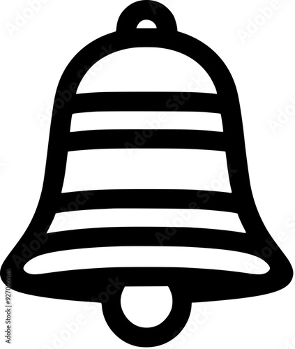 illustration of a bell Generative AI