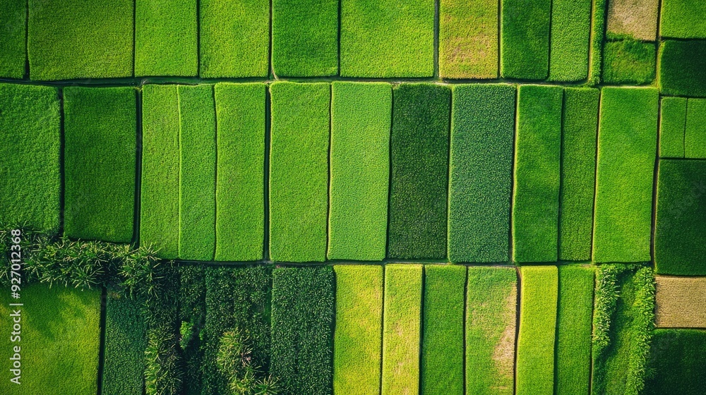 Rice farm, Aerial view and top view. Beautiful nature background --ar 16:9 --v 6.1 Job ID: 4bf436a0-dd62-4b5b-8504-744ffe2d280e Rice farm, Aerial view and top view. Beautiful nature background --ar 16:9 --v 6.1 Job ID: 4bf436a0-dd62-4b5b-8504-744ffe2d280e