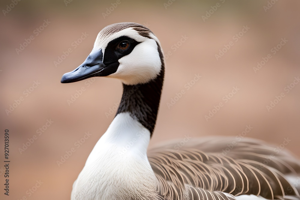 African goose bird blurry nature background, Ai Generated African goose bird blurry nature background, Ai Generated