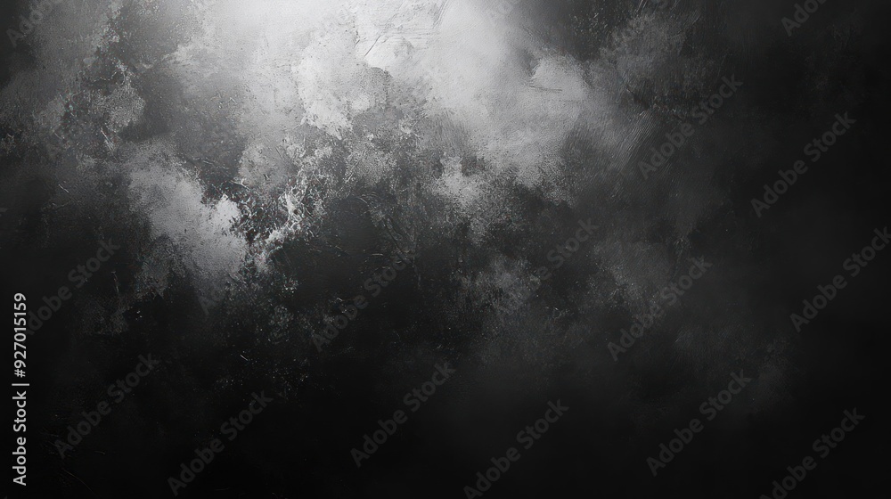 Obraz premium appears to show a stylized background with a dark texture, possibly representing space or a nebula.