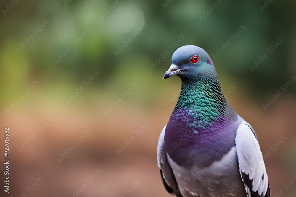 Afep pigeon bird blurry nature background, Ai Generated Afep pigeon bird blurry nature background, Ai Generated