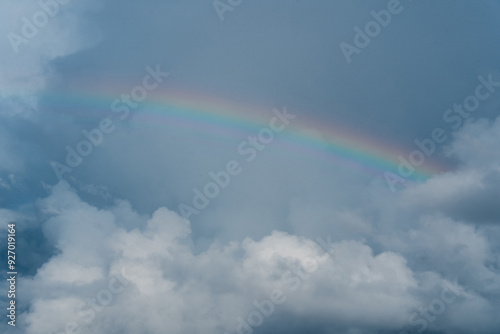 Rainbow off the coast of Madeira, Portugal 