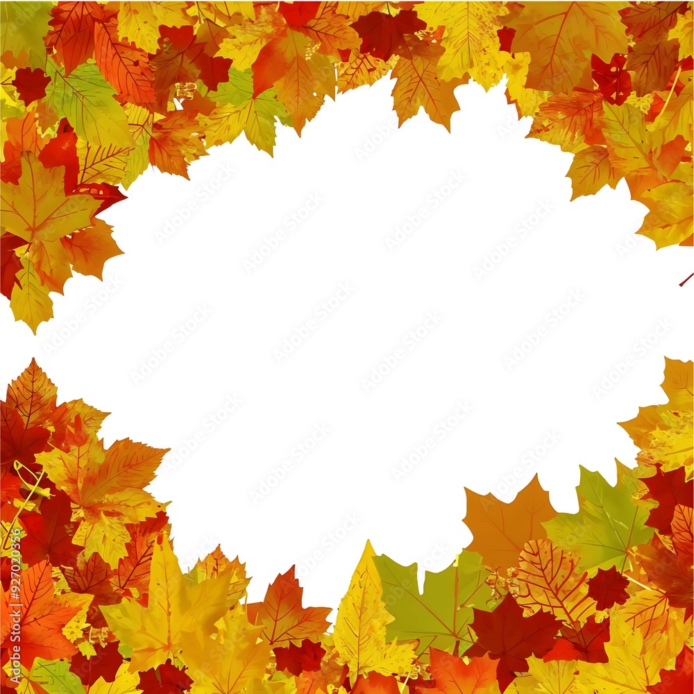 beautiful multicolored autumn leaves, a banner with a copy of the space for your advertising, autumn discounts, sale beautiful multicolored autumn leaves, a banner with a copy of the space for your advertising, autumn discounts, sale