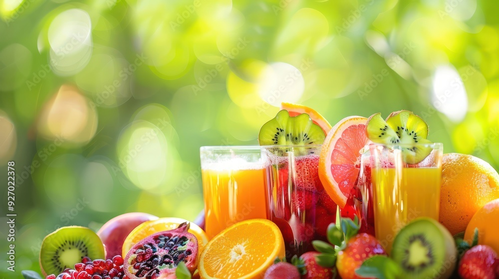 Fresh Juice with Fruits Fresh Juice with Fruits