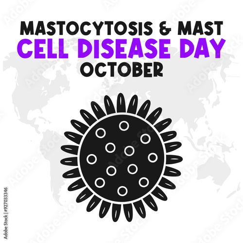 Mastocytosis and Mast Cell Disease Day Vector Awareness and Support Design for Health Advocacy