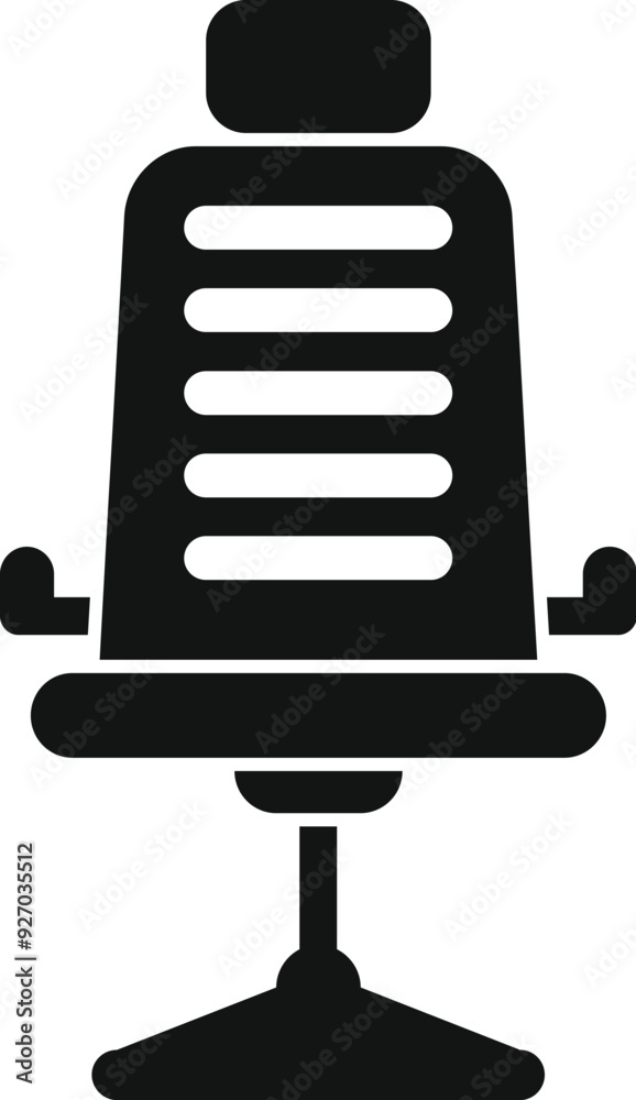 Ergonomic chair providing lumbar support for maintaining good posture while working long hours Ergonomic chair providing lumbar support for maintaining good posture while working long hours