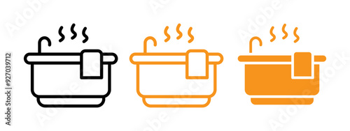 Jacuzzi icon web design in vector