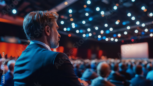 A fintech conference where industry leaders discuss the future of digital finance