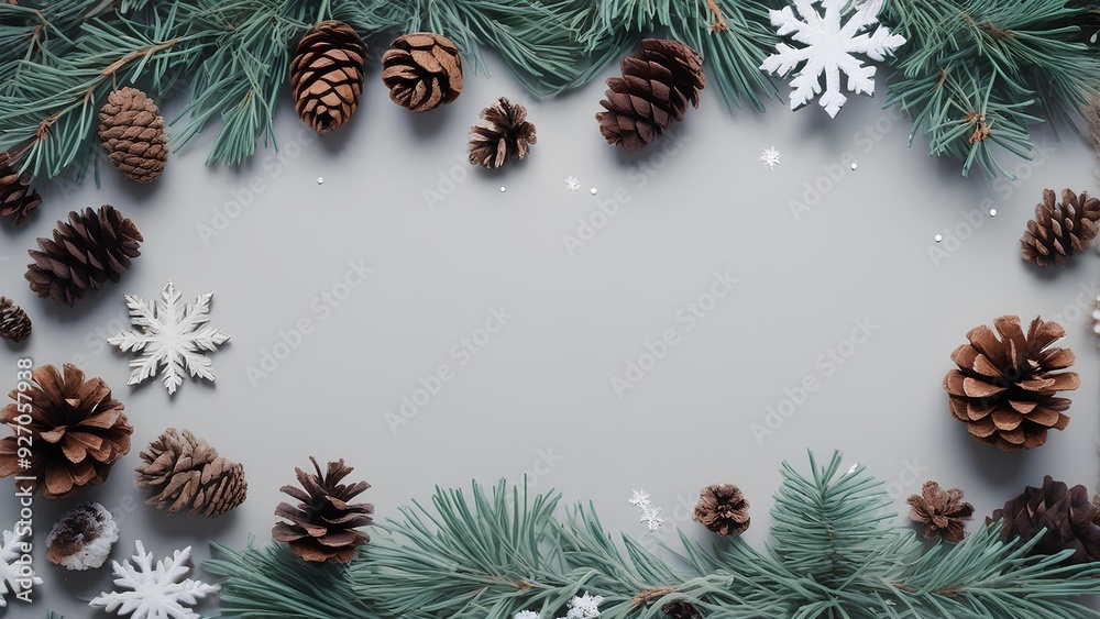 snow on it and a snowflake in the background, winter copy space, winter card layout, winter layout snow on it and a snowflake in the background, winter copy space, winter card layout, winter layout