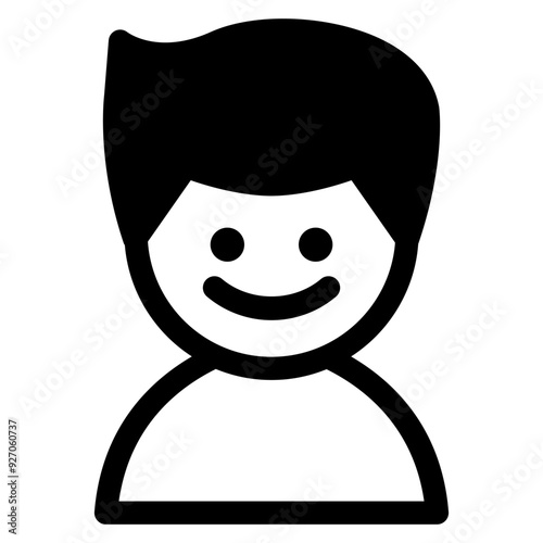 Boy icon vector illustration graphic design