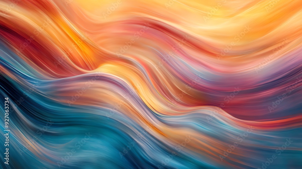 Abstract Swirling Colors Abstract Swirling Colors