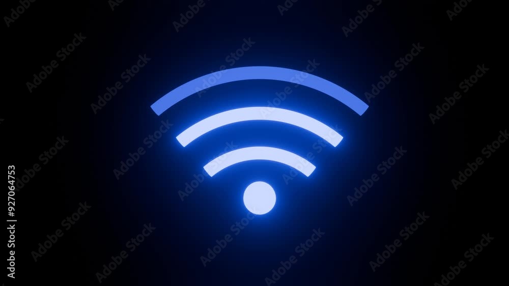 WiFi signal turning on