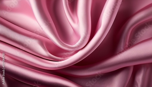 Pink Satin Fabric