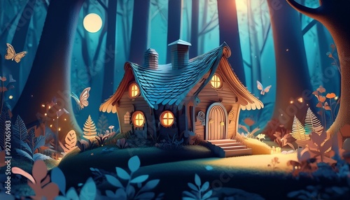 fairy tale house