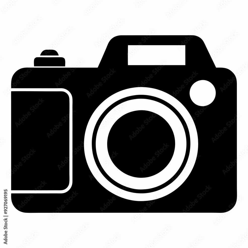 Camera isolated on white, camera vector illustration, camera vector art, camera silhouette, digital camera sameba vector icon, photo icon line art,eps Camera isolated on white, camera vector illustration, camera vector art, camera silhouette, digital camera sameba vector icon, photo icon line art,eps