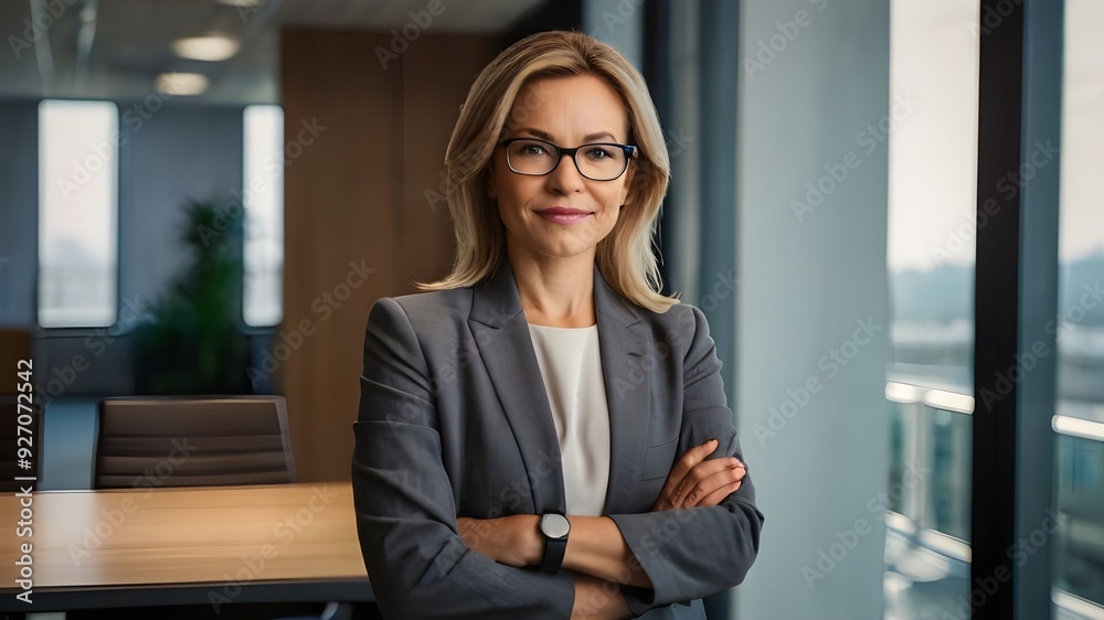 portrait of a professional businesswoman, Ai Generated portrait of a professional businesswoman, Ai Generated