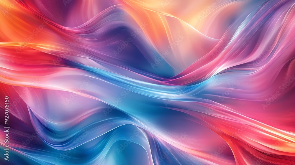 Obraz premium Abstract Colorful Swirls