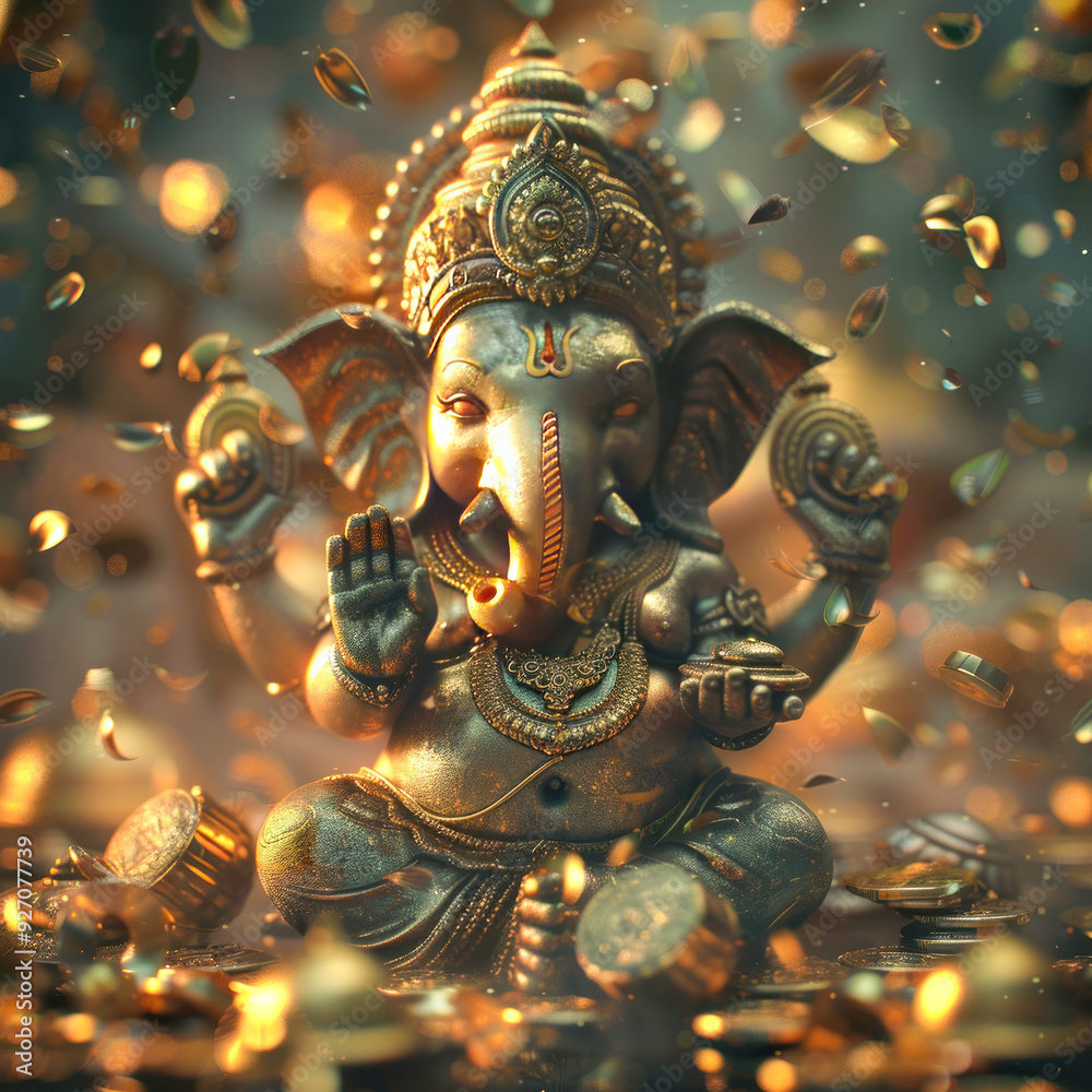 Lord ganesha sculpture for upcoming lord ganesha festival Lord ganesha sculpture for upcoming lord ganesha festival