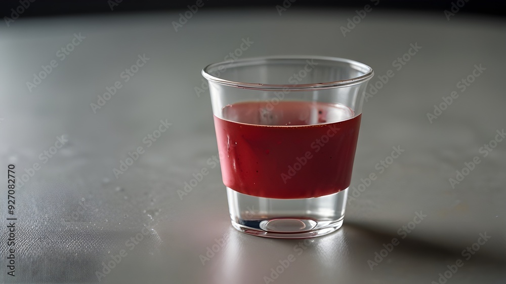 Disposable Glass On Table Disposable Glass On Table