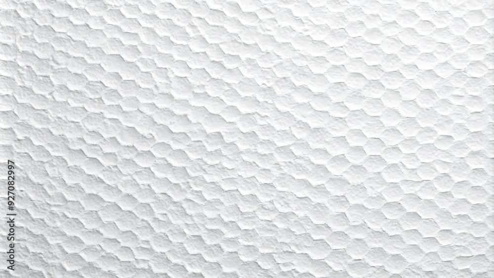 Fototapeta premium White honeycomb texture background.