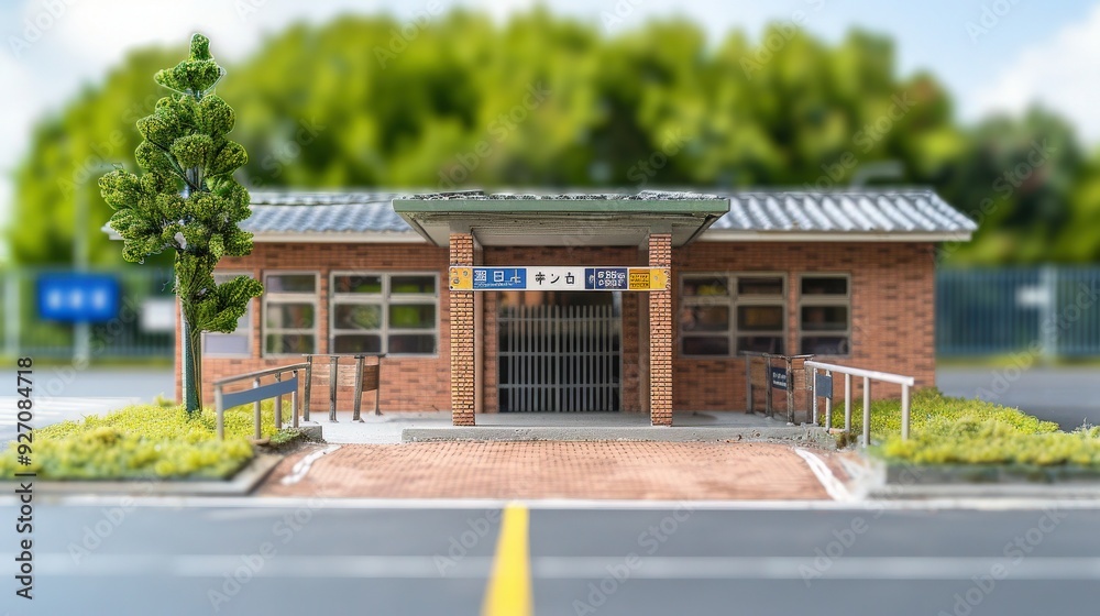 Detailed Close-Up of a Realistic Police Station Interior with Authentic Details Detailed Close-Up of a Realistic Police Station Interior with Authentic Details