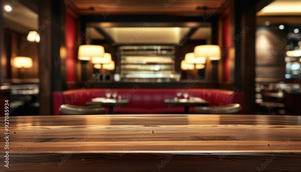 Elegant dining space with polished wooden table, lavish red booths, ambient lighting, inviting atmosphere, ideal for social gatherings and intimate meals. Elegant dining space with polished wooden table, lavish red booths, ambient lighting, inviting atmosphere, ideal for social gatherings and intimate meals.