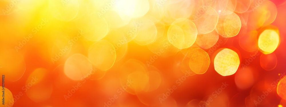Two overlapping images in yellow and red tones on a distinct background Two overlapping images in yellow and red tones on a distinct background