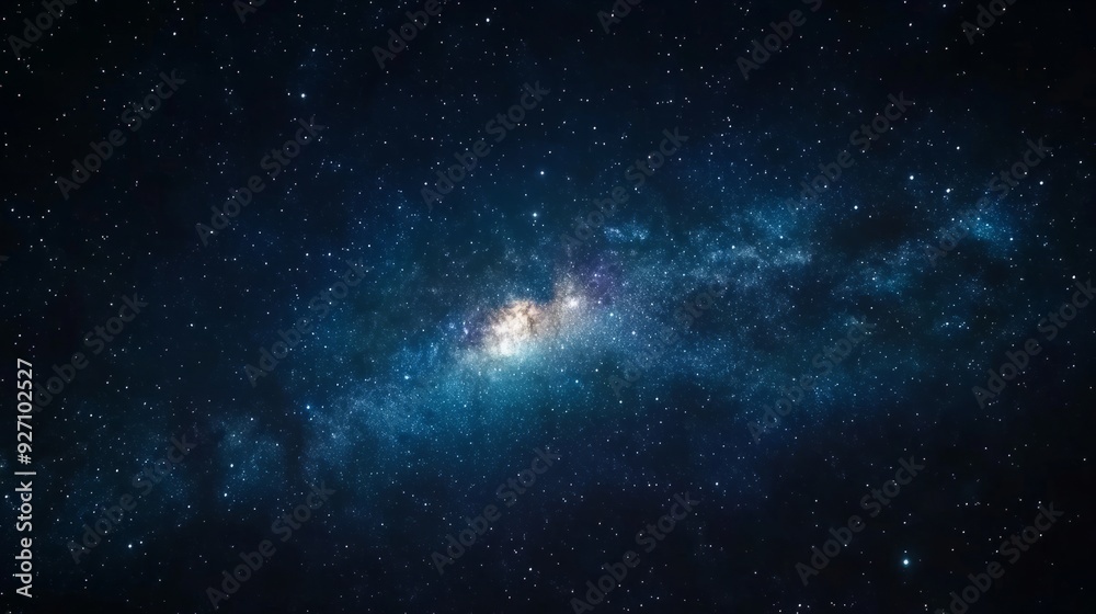 Night sky - Universe filled with stars, nebula and galaxy Night sky - Universe filled with stars, nebula and galaxy