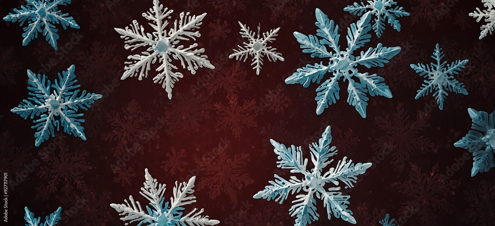 Christmas background with snowflakes Christmas background with snowflakes
