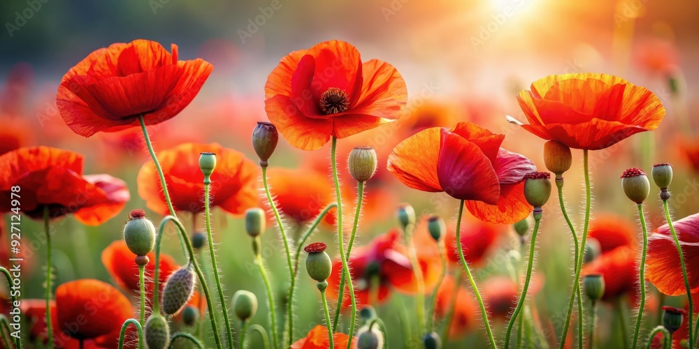 Vibrant collection of red poppy flowers, red, poppy, flowers, collection, vibrant, bright, bloom, petals, garden, nature Vibrant collection of red poppy flowers, red, poppy, flowers, collection, vibrant, bright, bloom, petals, garden, nature