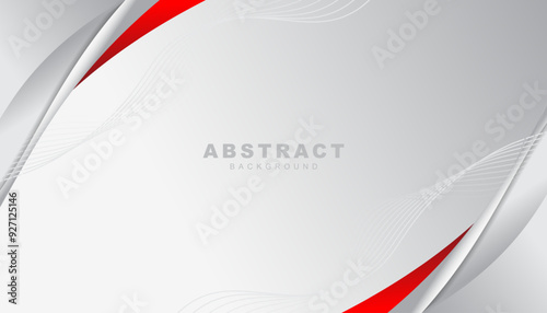 Abstract red gray gray white blank space modern futuristic background vector illustration design.