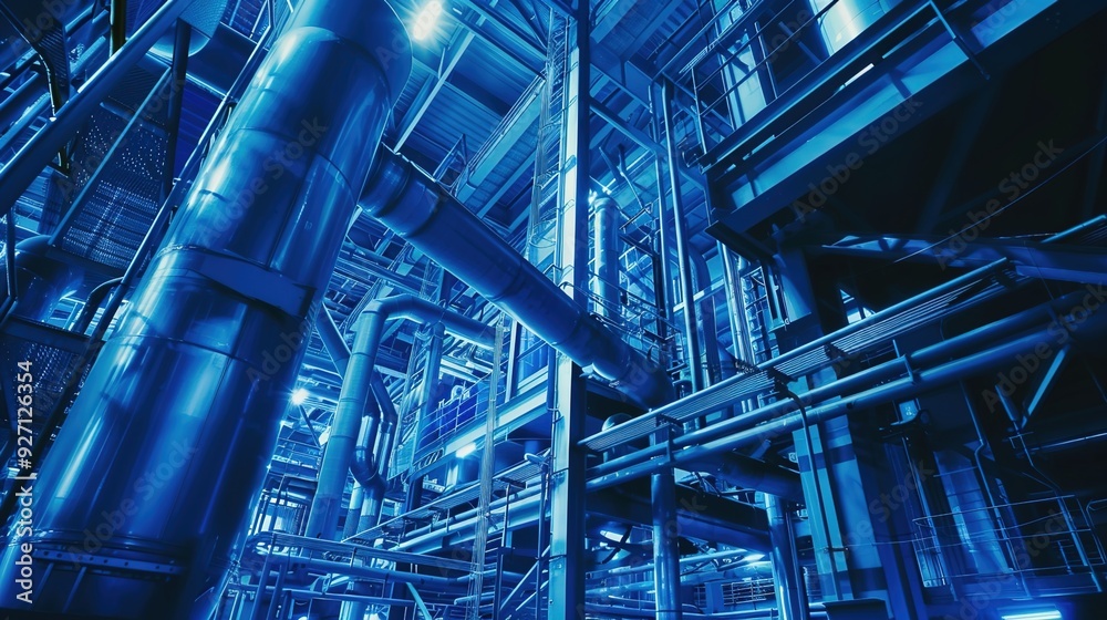 Neon-lit Futuristic Industrial Plant Showcasing Automation Technology
Integration in Modern Business Operations Neon-lit Futuristic Industrial Plant Showcasing Automation Technology
Integration in Modern Business Operations