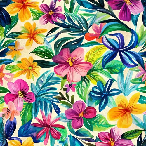 pattern with flowers