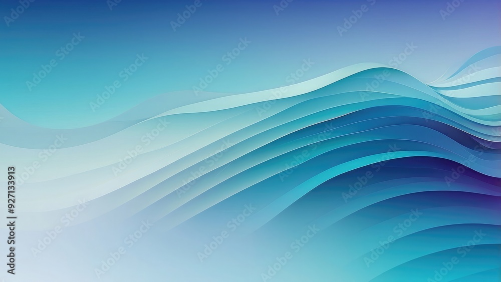Smooth gradient from blue to teal, cool and refreshing. Smooth gradient from blue to teal, cool and refreshing.