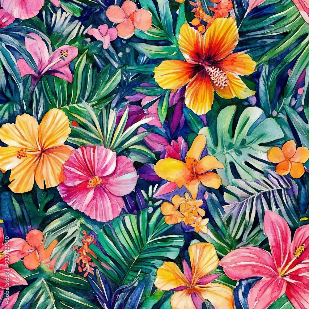 pattern with flowers