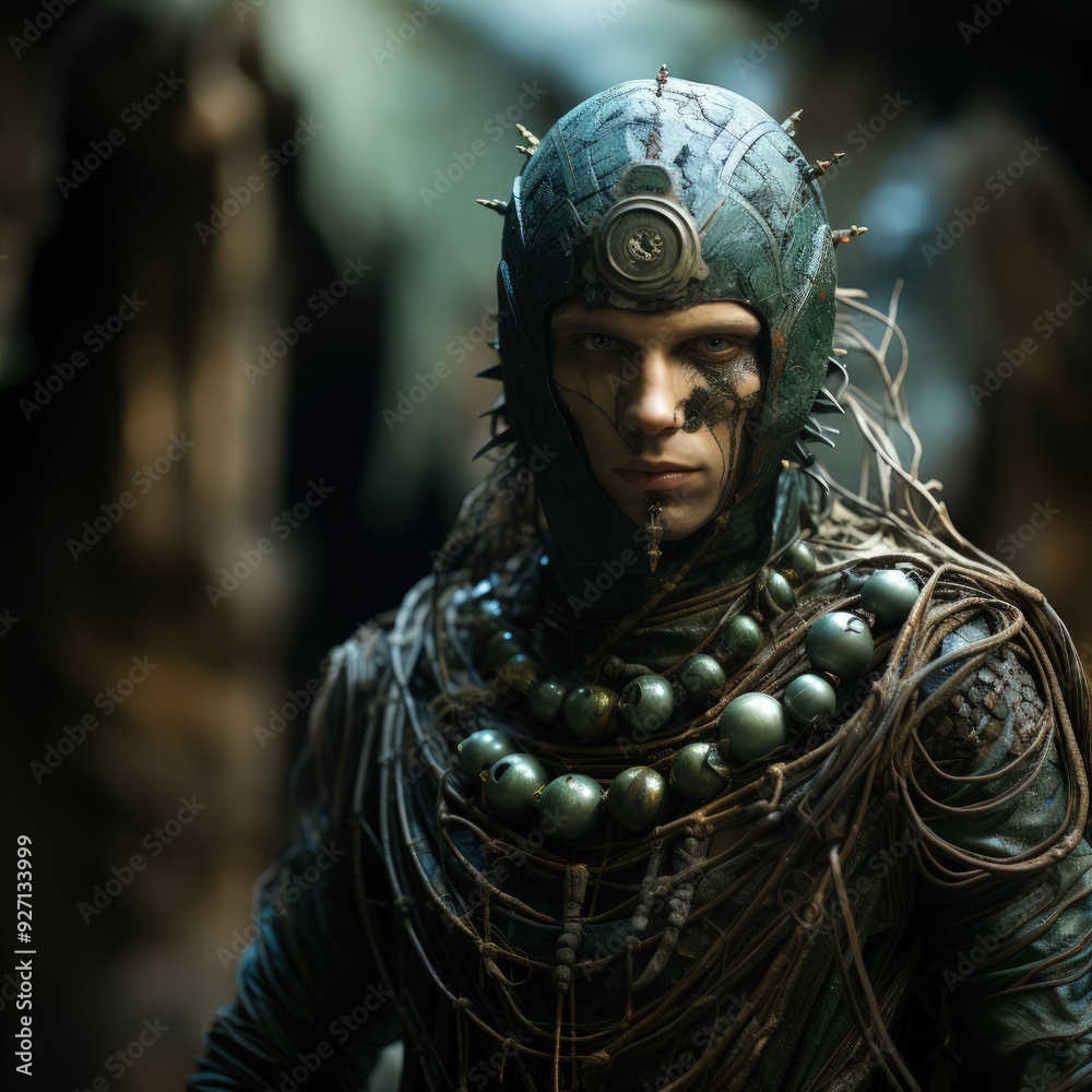 Humanoid Inhabitants of Planet Alpha Prime in Sci-Fi Illustration Humanoid Inhabitants of Planet Alpha Prime in Sci-Fi Illustration